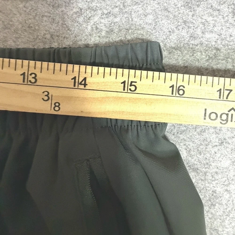 LEG3ND Athletic Shorts Men Large Green Cargo Zip‎ Pockets Activewear